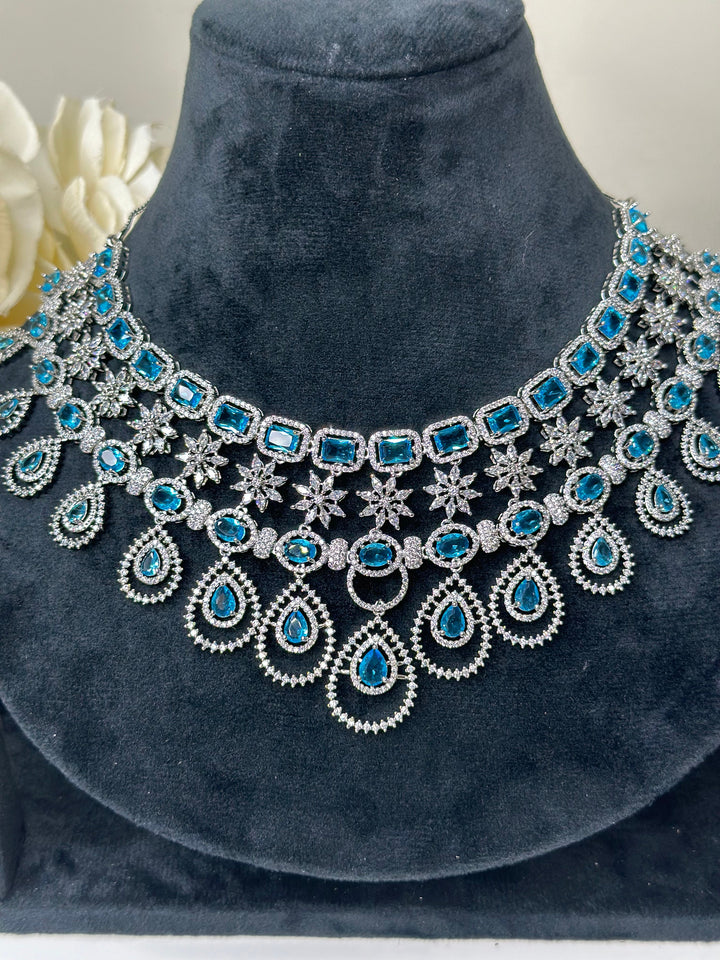 Ayla CZ Necklace AD Set016