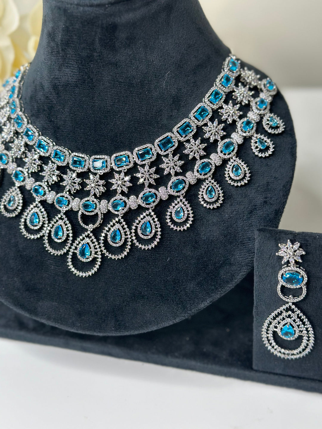 Ayla CZ Necklace AD Set016