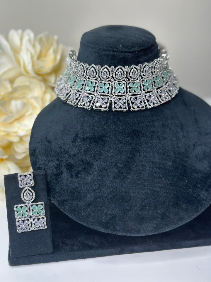 Remi CZ Necklace AD Set017