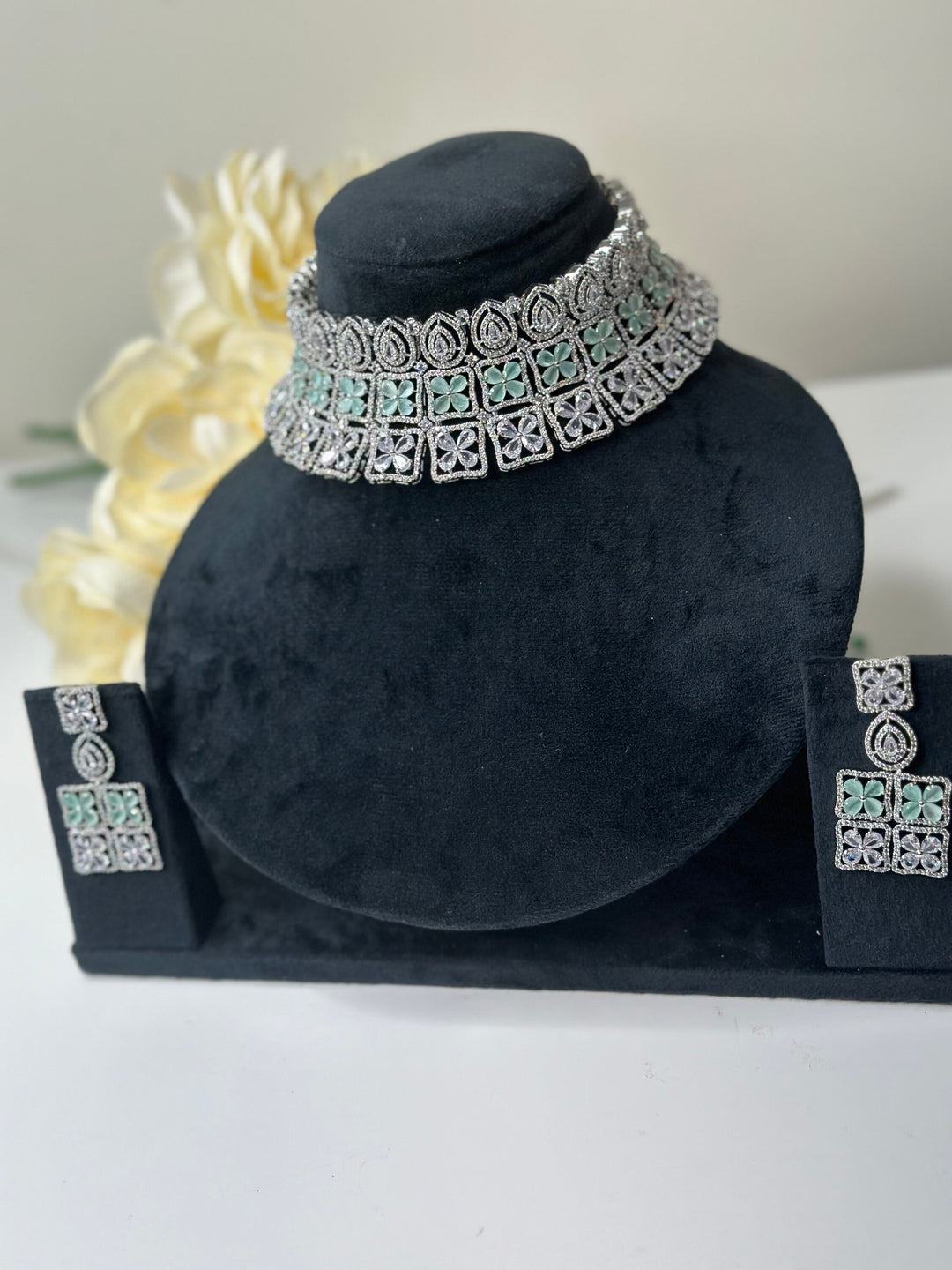Remi CZ Necklace AD Set017