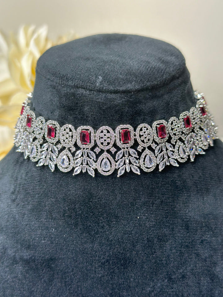 Ruth CZ Necklace ADset018