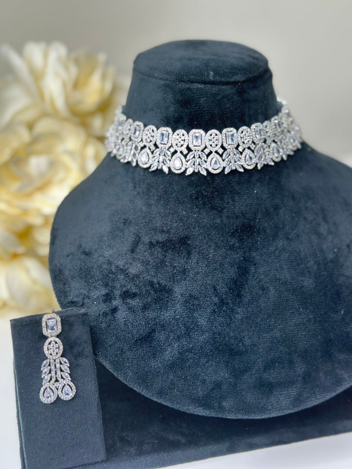 Ruth CZ Necklace AD Set018