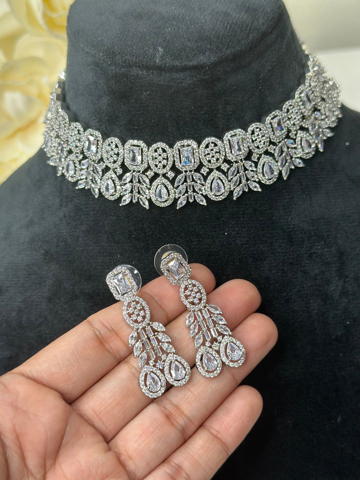 Ruth CZ Necklace AD Set018