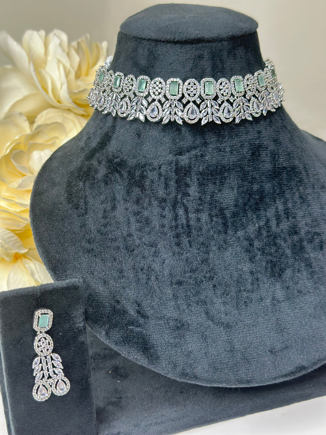 Ruth CZ Necklace ADset018