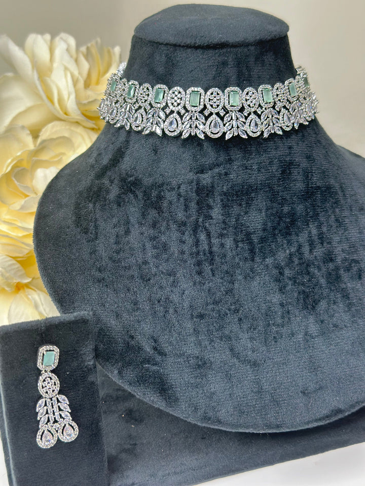 Ruth CZ Necklace ADset018