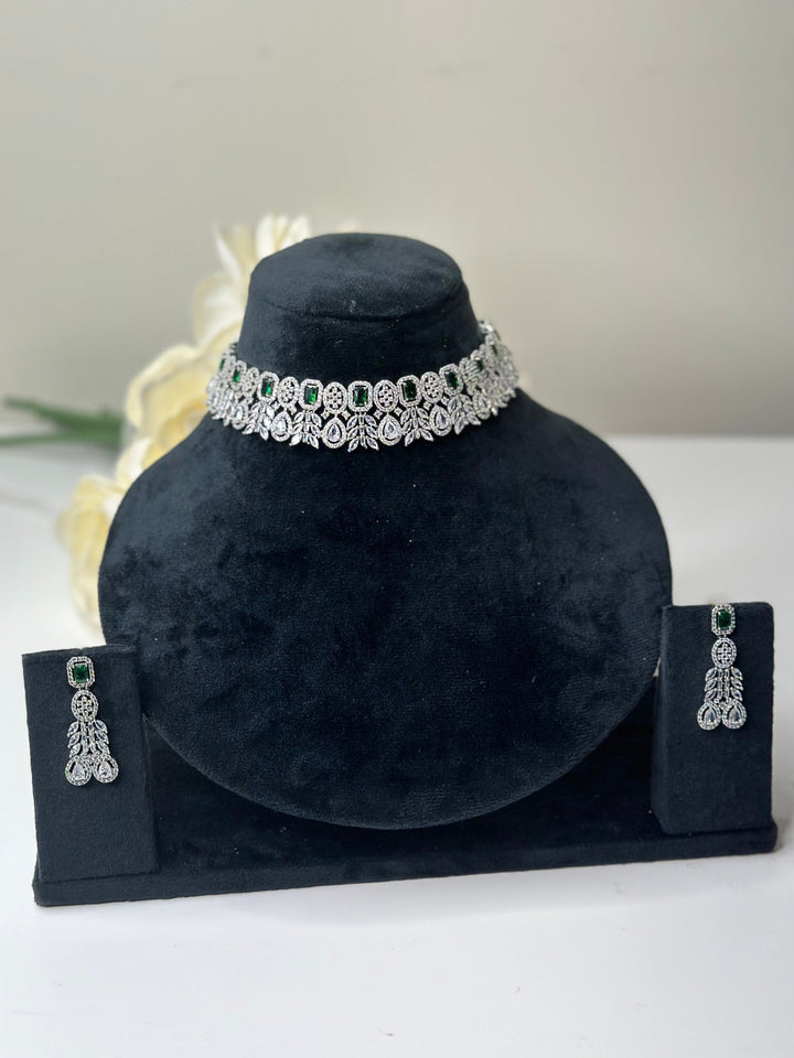 Ruth CZ Necklace ADset018