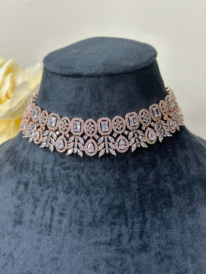 Ruth CZ Necklace AD Set018