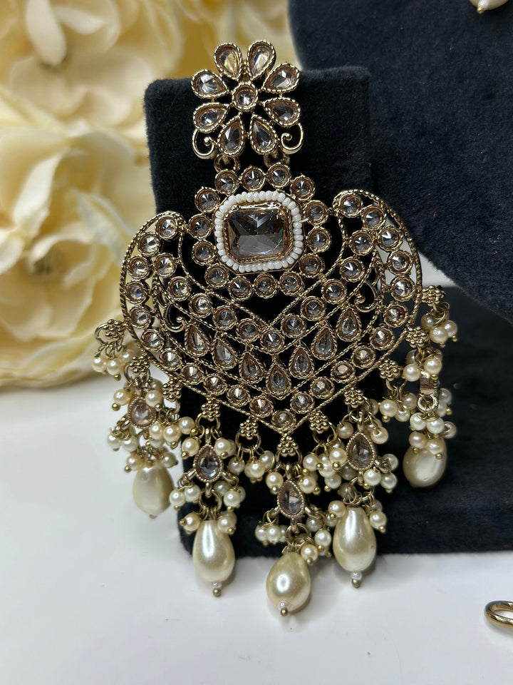 Aleena AD Polki Kundan Necklace