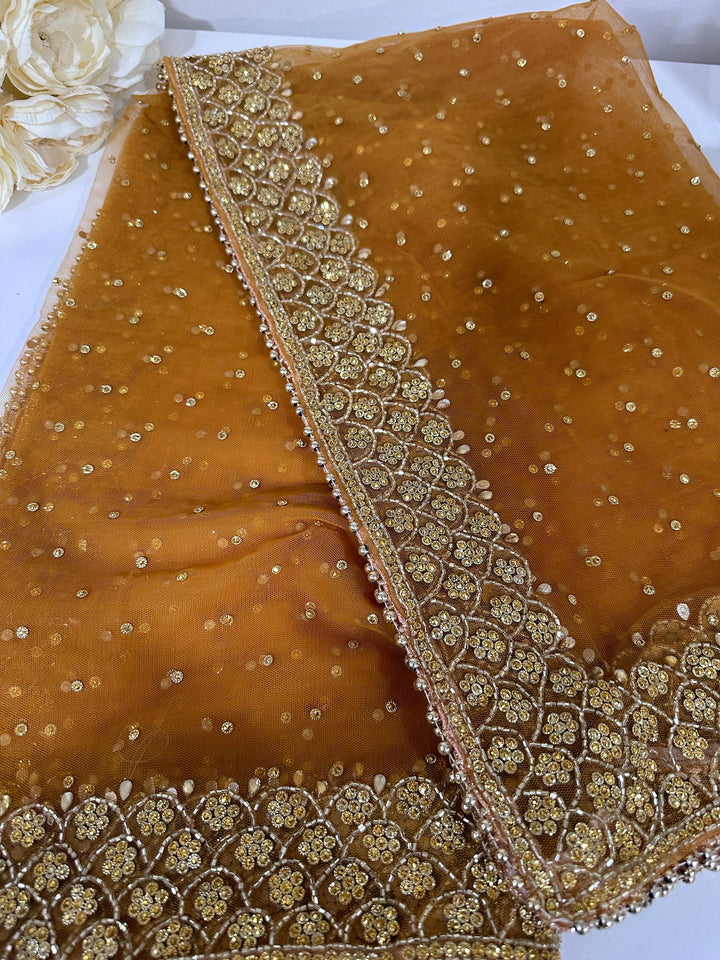 Traditional Bridal Work Dupatta