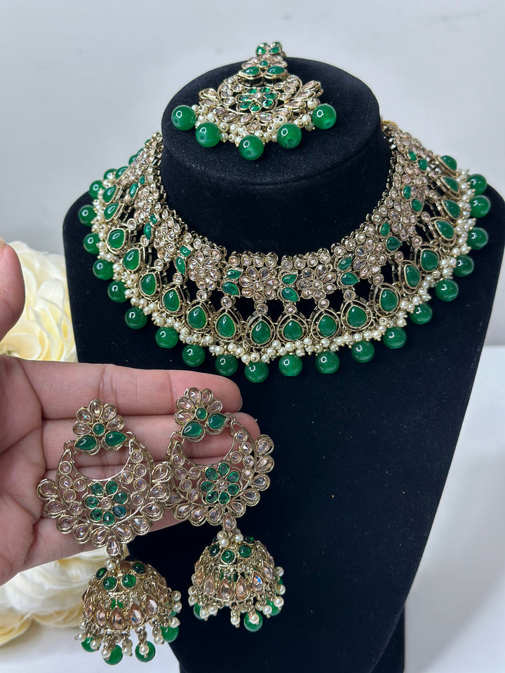 Karishma Polki Reverse AD Necklace