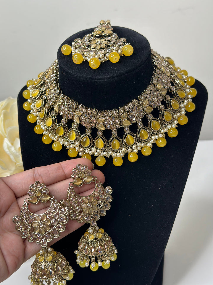 Karishma Polki Reverse AD Necklace