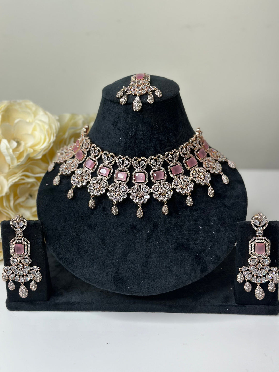 Isa CZ Necklace ADset011