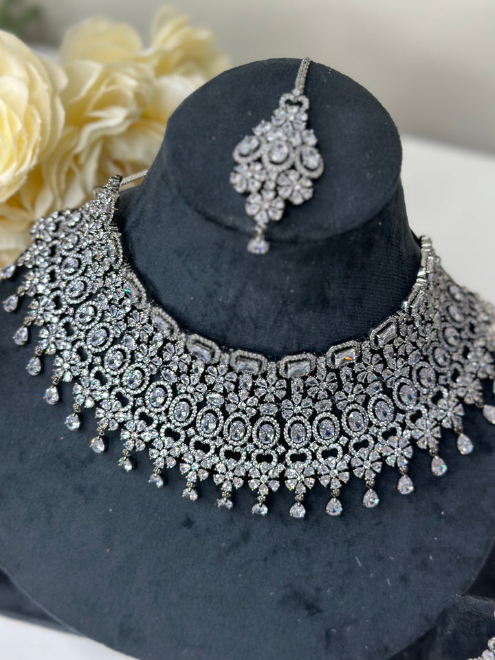Jan CZ Necklace ADset012