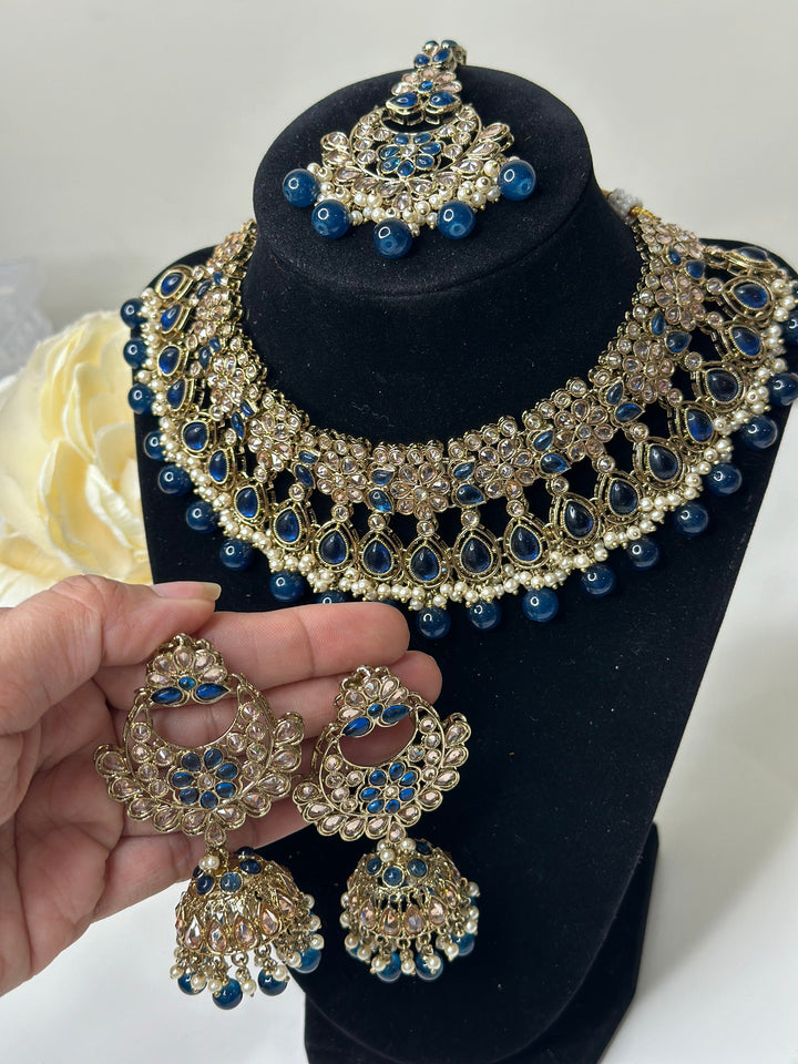 Karishma Polki Reverse AD Necklace