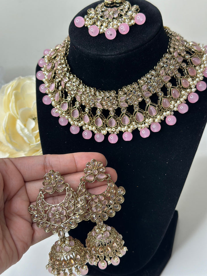 Karishma Polki Reverse AD Necklace