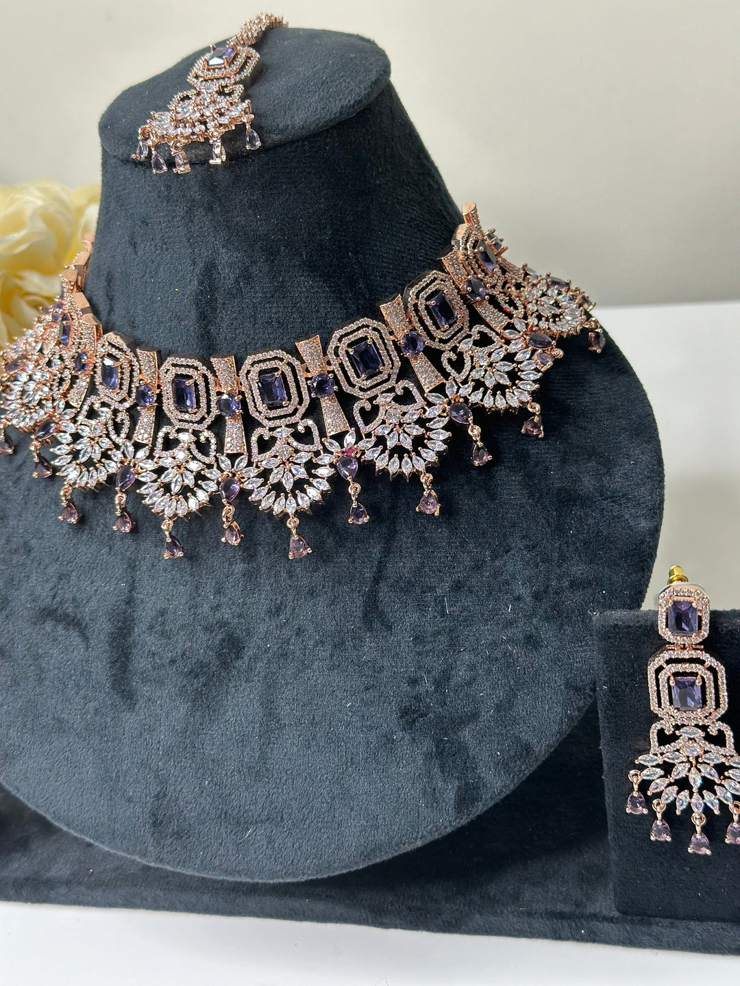 Aria CZ Necklace ADset015