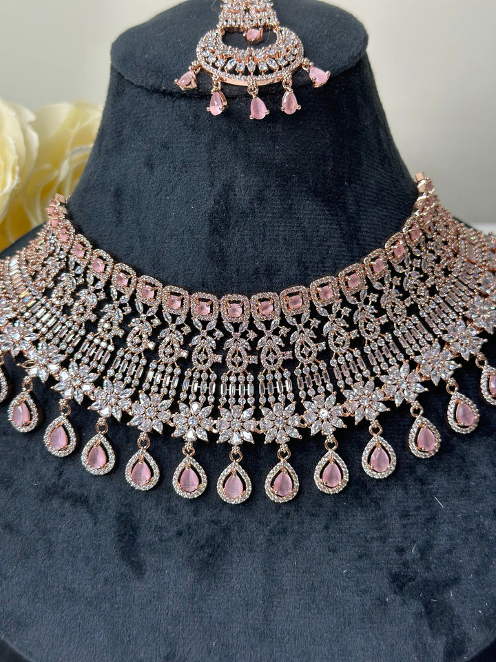 Jean CZ Necklace ADset025