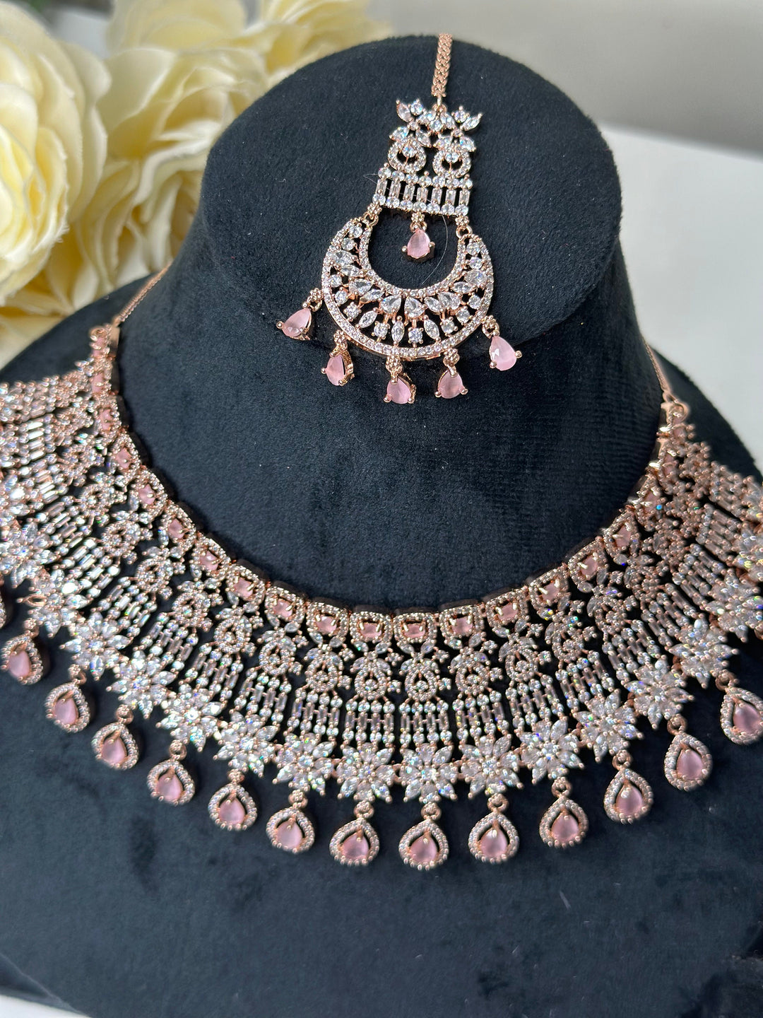 Jean CZ Necklace ADset025