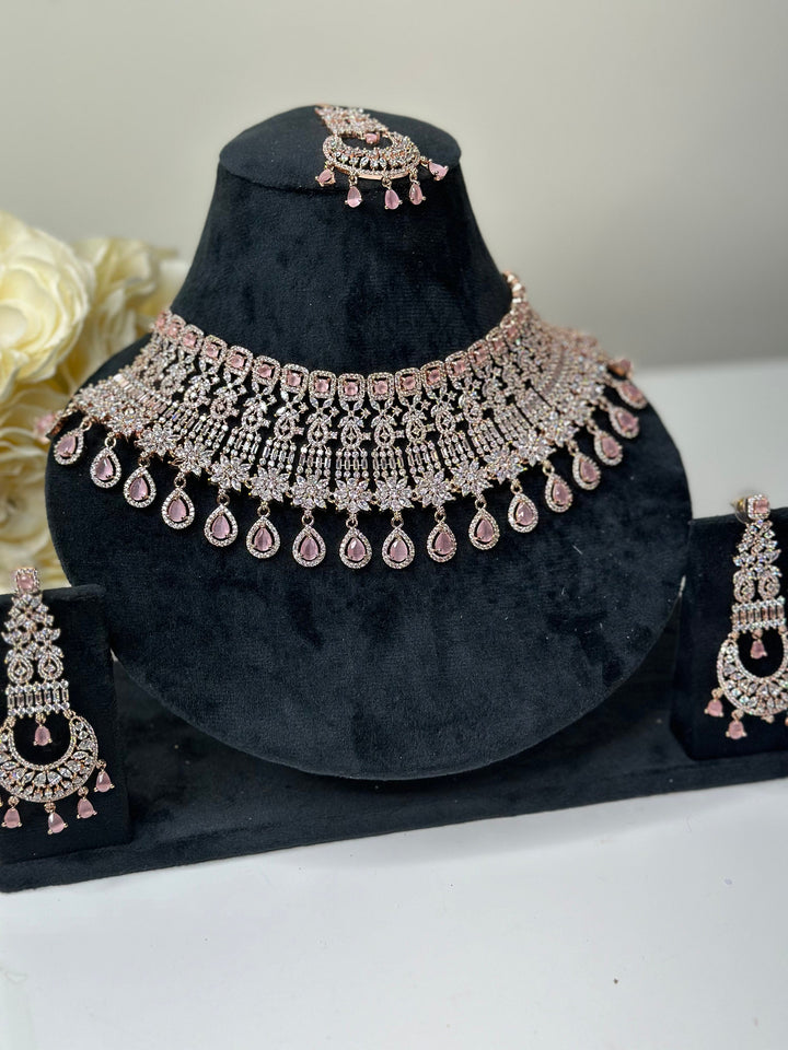 Jean CZ Necklace ADset025