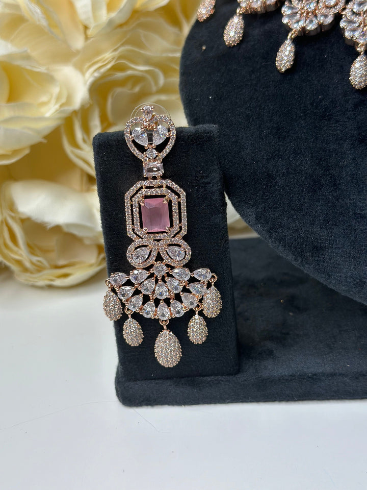 Isa CZ Necklace ADset011