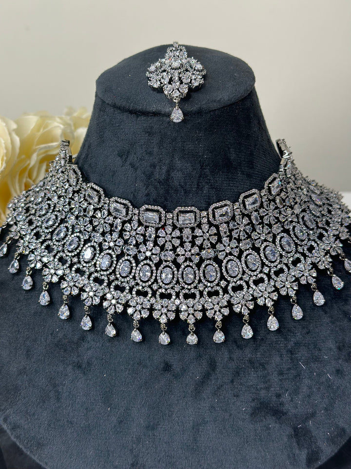Jan CZ Necklace ADset012