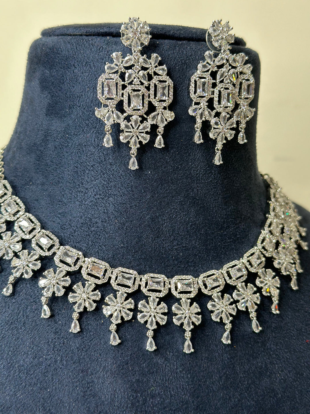 Riley CZ Necklace ADset041