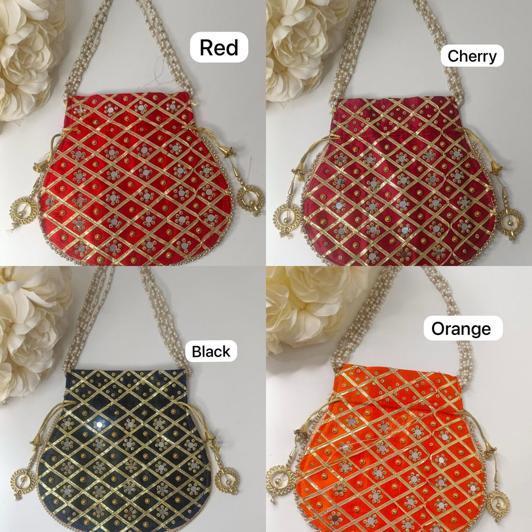 Royal Embroidered Handcrafted Potli Bag
