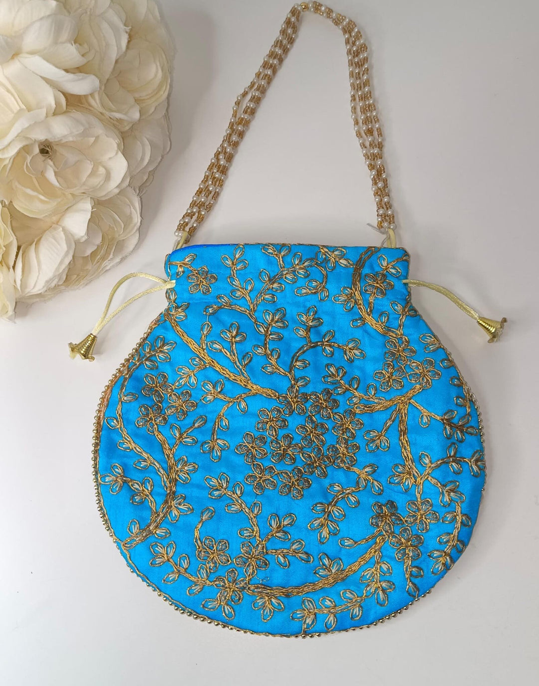Traditional Embroidered Wedding Potli Bag