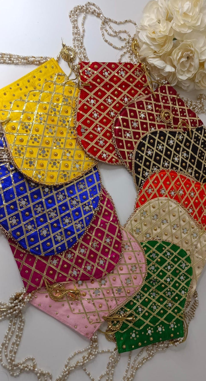 Royal Embroidered Handcrafted Potli Bag