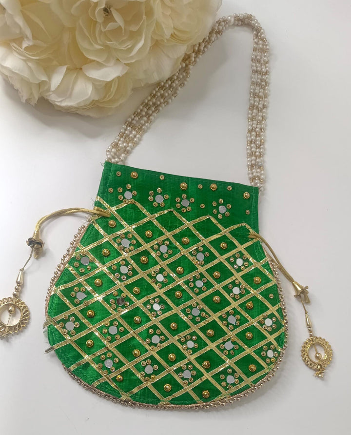 Royal Embroidered Handcrafted Potli Bag