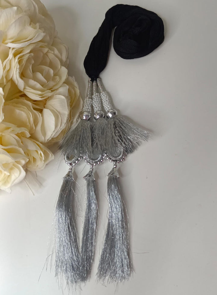 Silver Traditional Punjabi Parandi