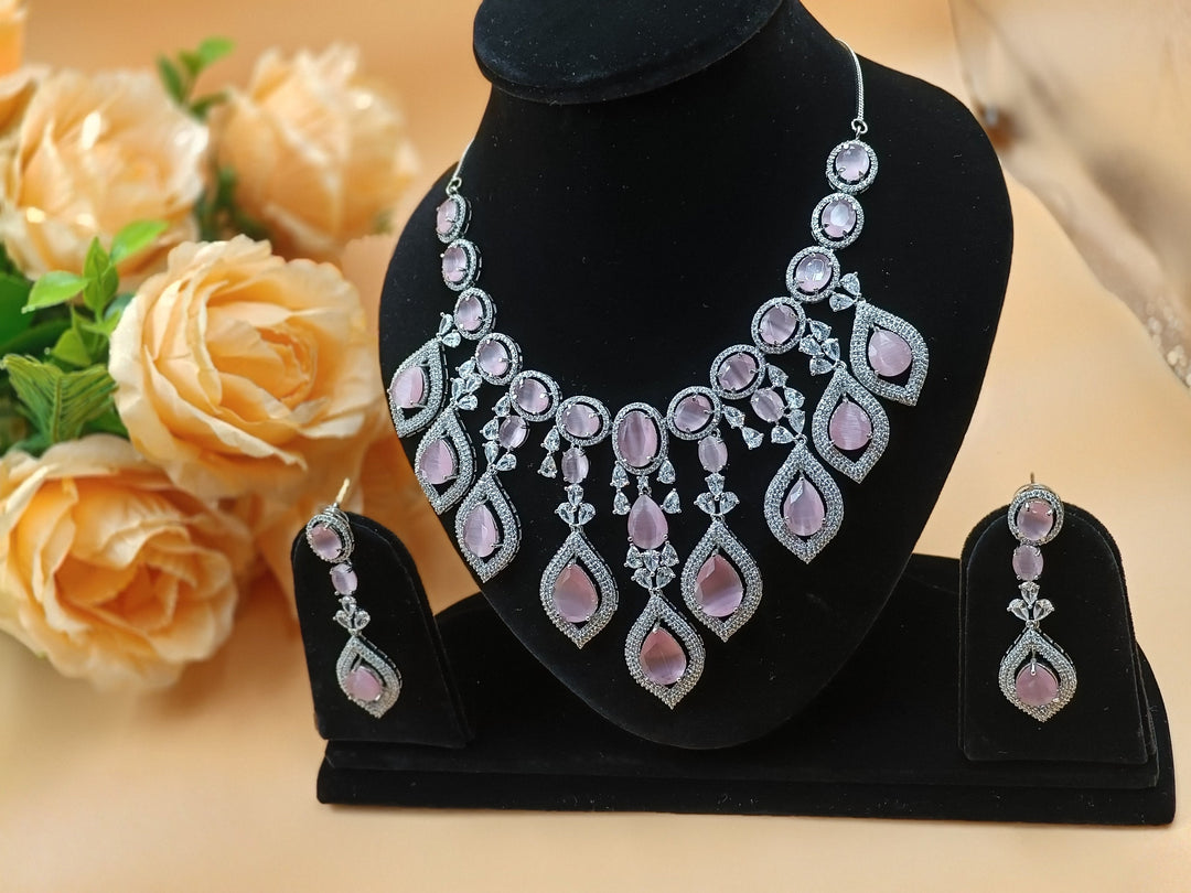 Veda CZ Necklace Adset052