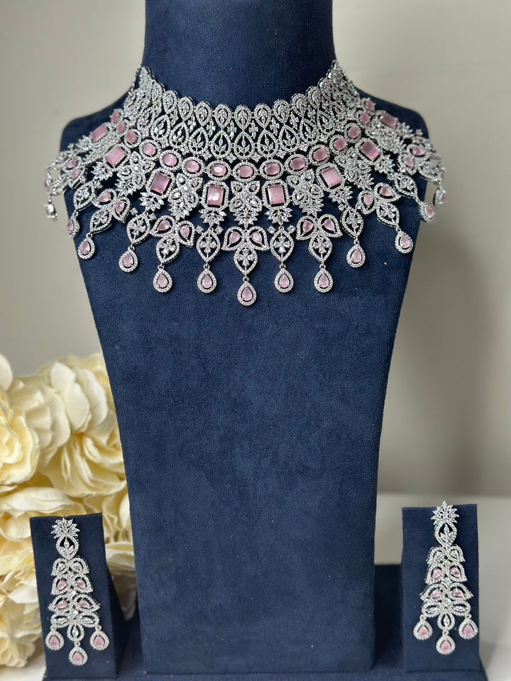 Amelia CZ Necklace ADSet057