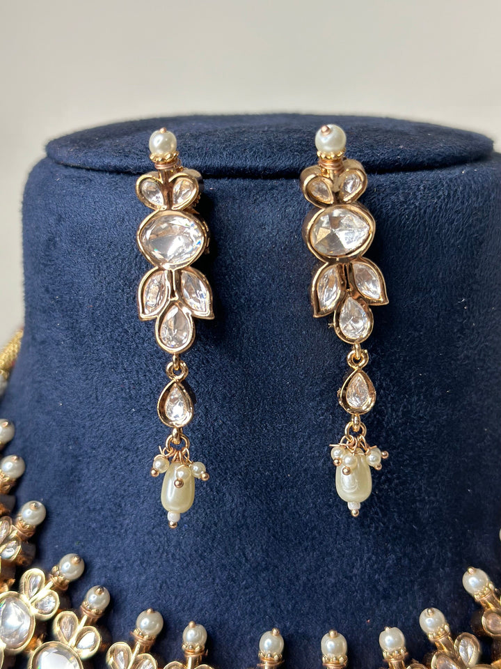 Sabya Inspired Paachi Kundan Necklace Kundanset001