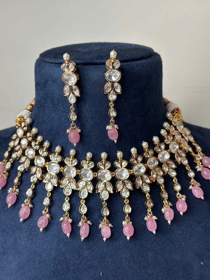 Sabya Inspired Paachi Kundan Necklace Kundanset001