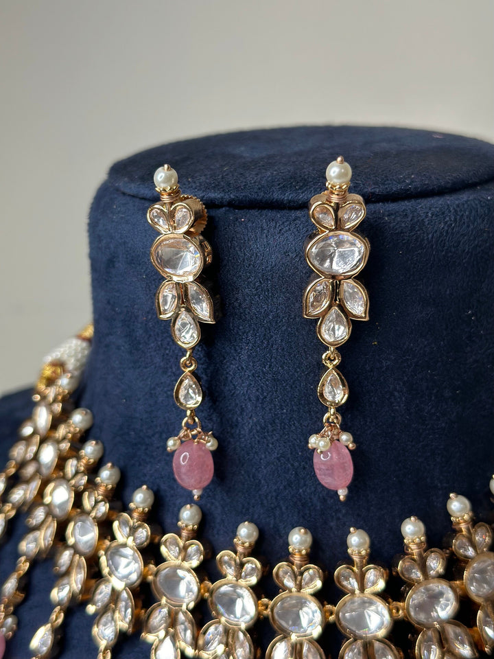 Sabya Inspired Paachi Kundan Necklace Kundanset001