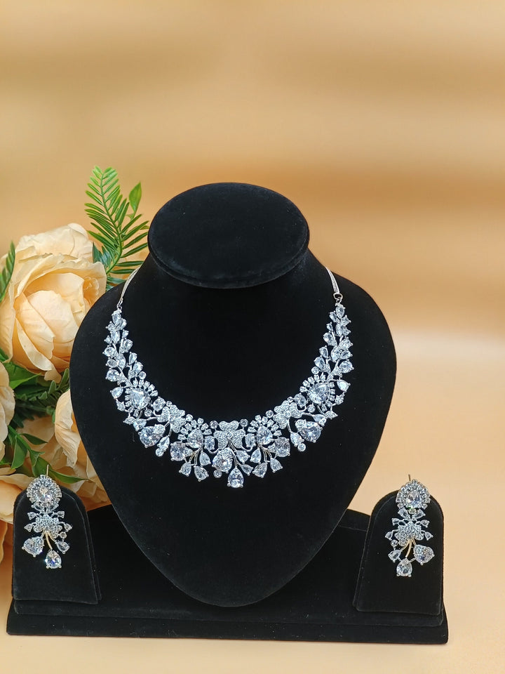 April CZ Necklace Adset064