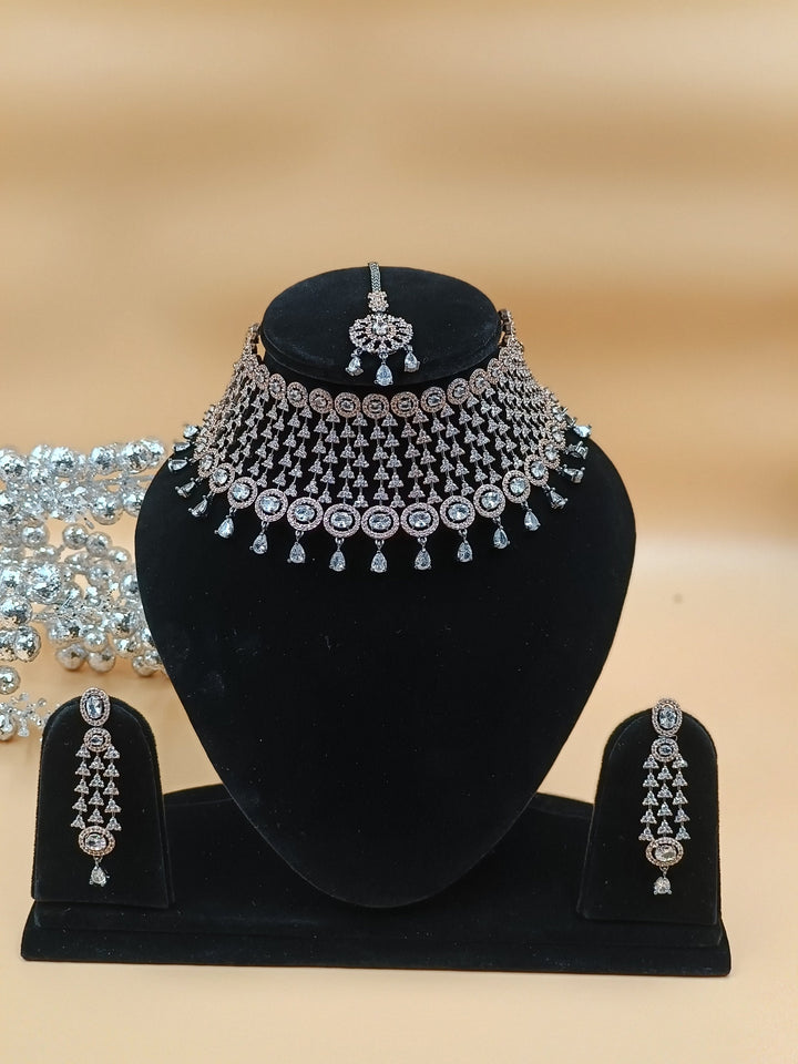 Maryam CZ Necklace Adset062