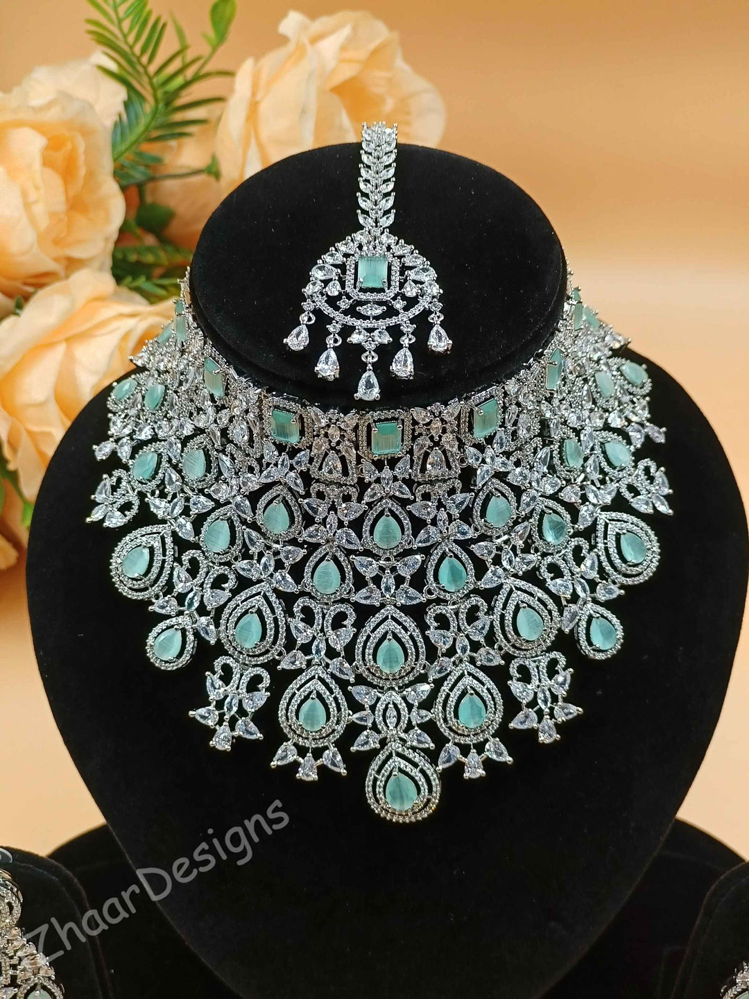 Myra CZ Necklace ADSet042