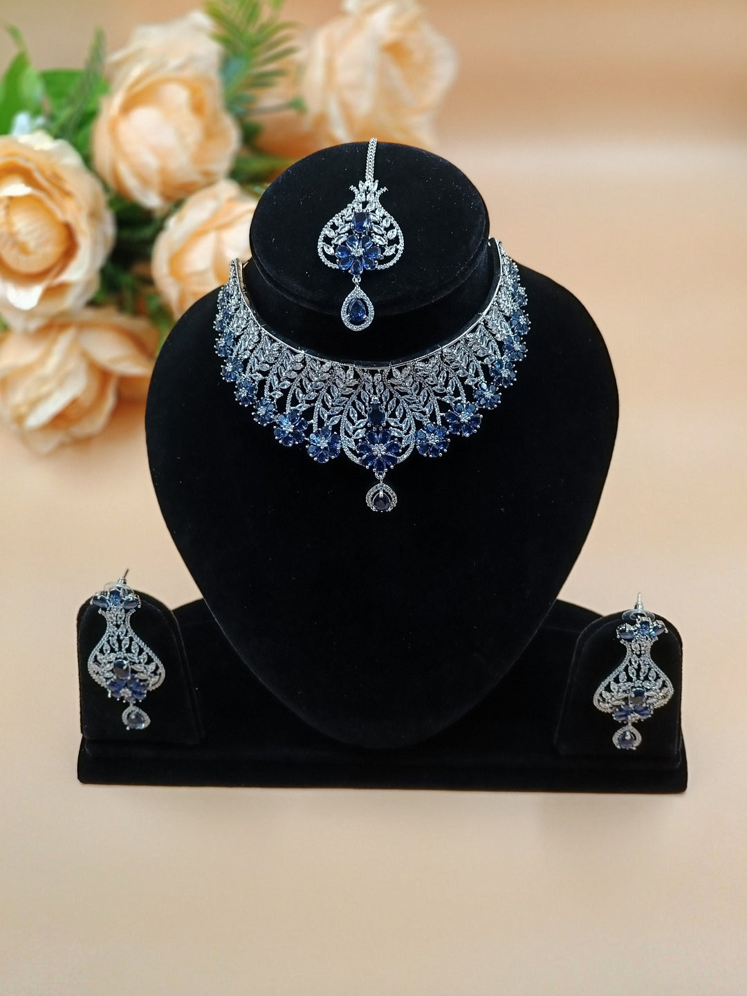Kim CZ Necklace ADSet044