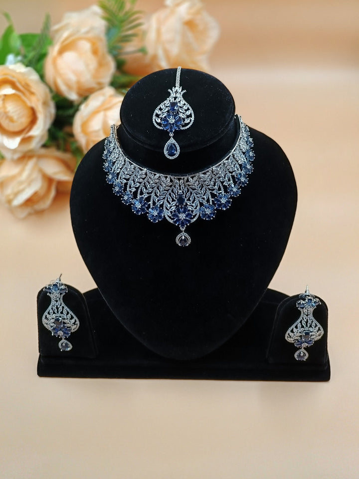 Kim CZ Necklace ADSet044