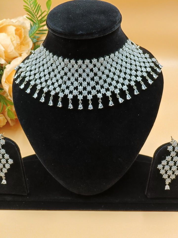 Hazel CZ Necklace ADSet045