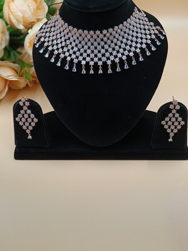 Hazel CZ Necklace ADSet045