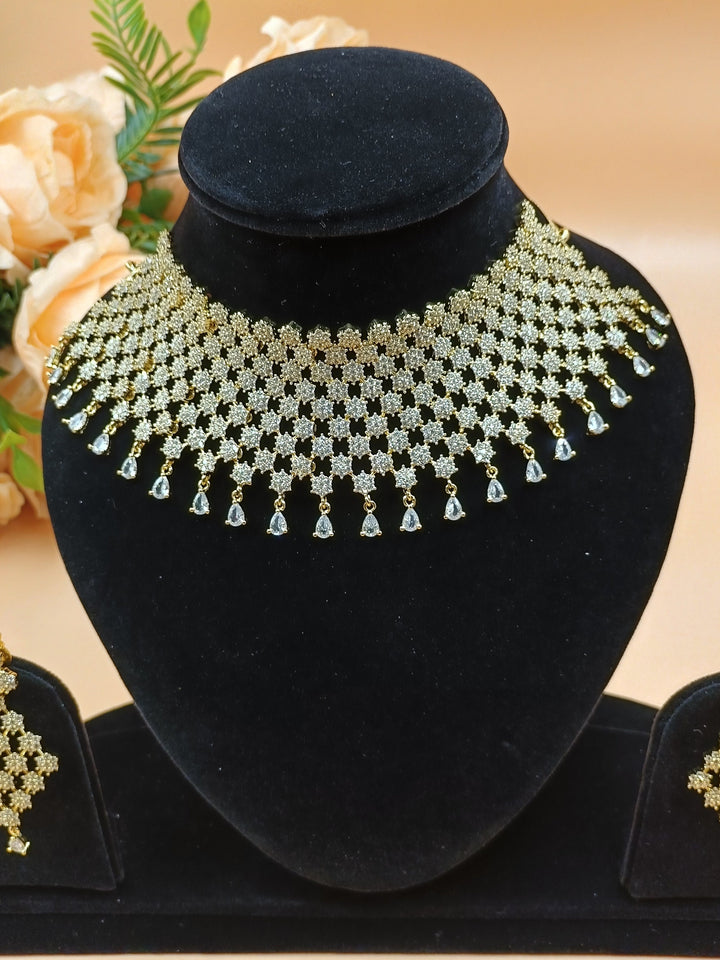 Hazel CZ Necklace ADSet045