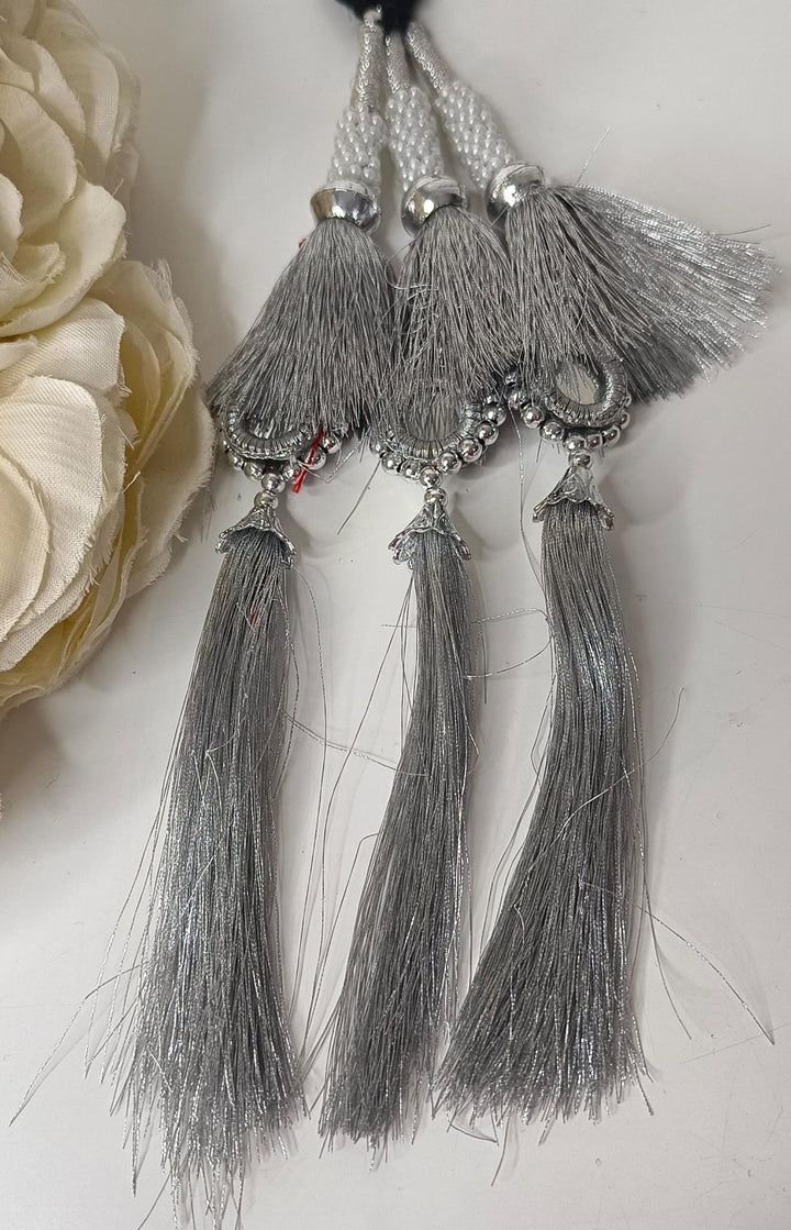 Silver Traditional Punjabi Parandi