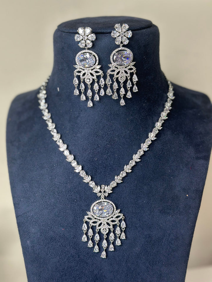 Evelyn CZ Necklace Adset056