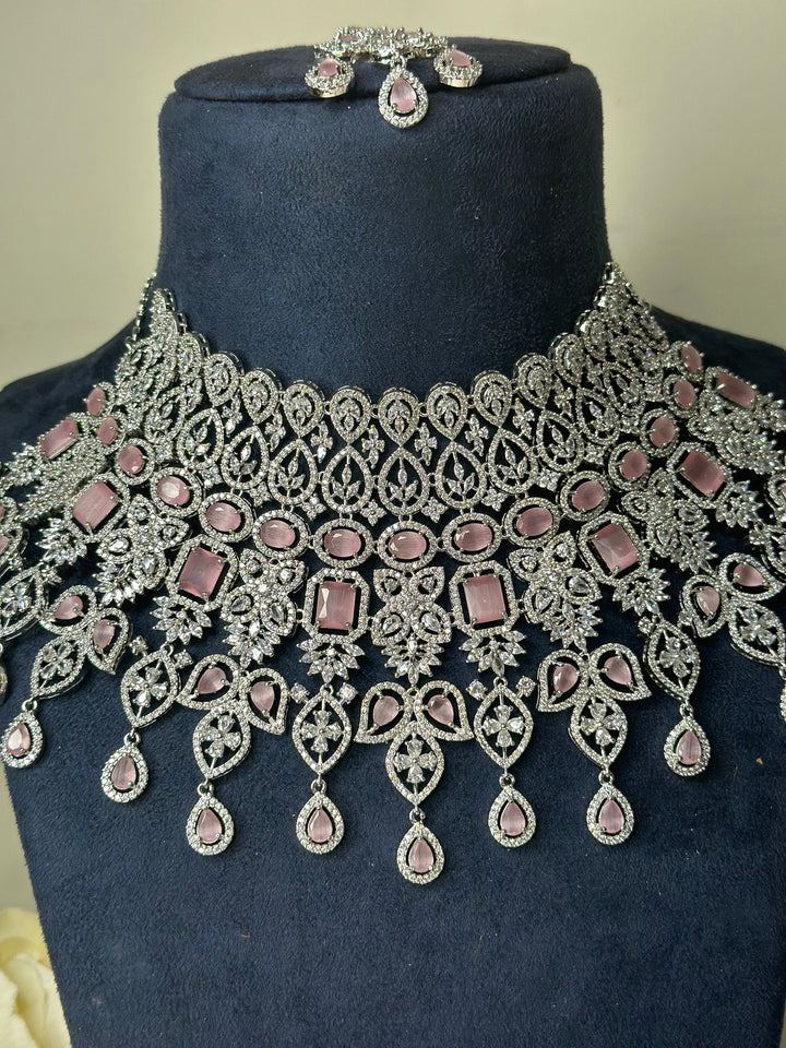 Amelia CZ Necklace ADSet057