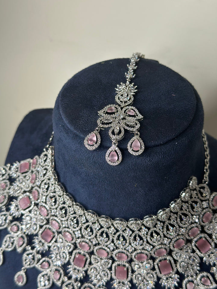 Amelia CZ Necklace ADSet057