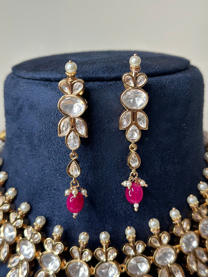 Sabya Inspired Paachi Kundan Necklace Kundanset001