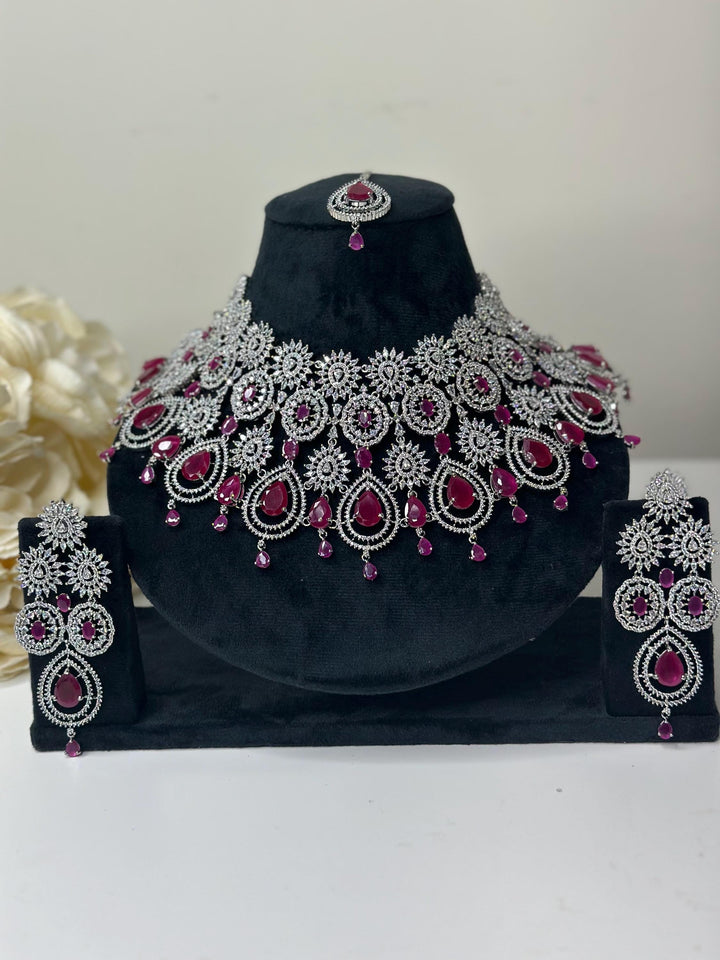 Zia CZ Necklace ADset013